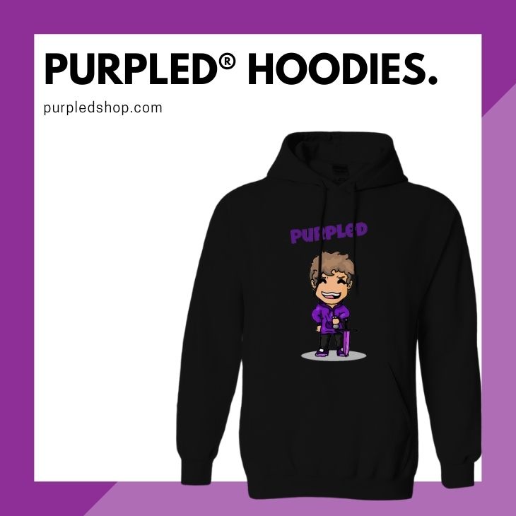 Purpled Hoodies