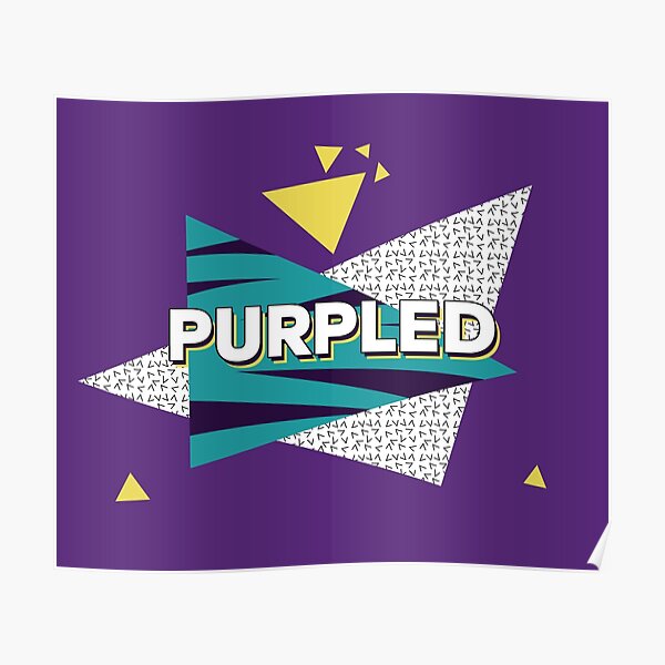 Purpled - Retro Gamer Art Poster RB1908 product Offical Purpled Merch