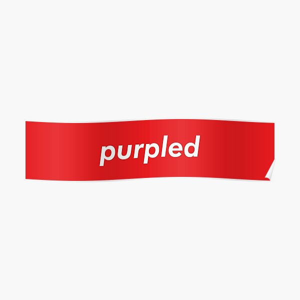 Purpled Logo Poster RB1908 product Offical Purpled Merch