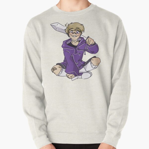 Purpled Minecraft Fan Art Graphic Funny Pullover Sweatshirt RB1908 product Offical Purpled Merch