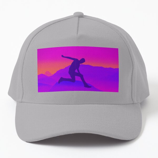 jump, jump, jump, a man taking risk and jump from height to height - purpled jump Baseball Cap RB1908 product Offical Purpled Merch