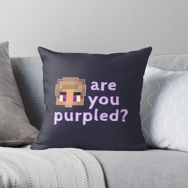 Purpled - Minecraft Quotes Throw Pillow RB1908 product Offical Purpled Merch