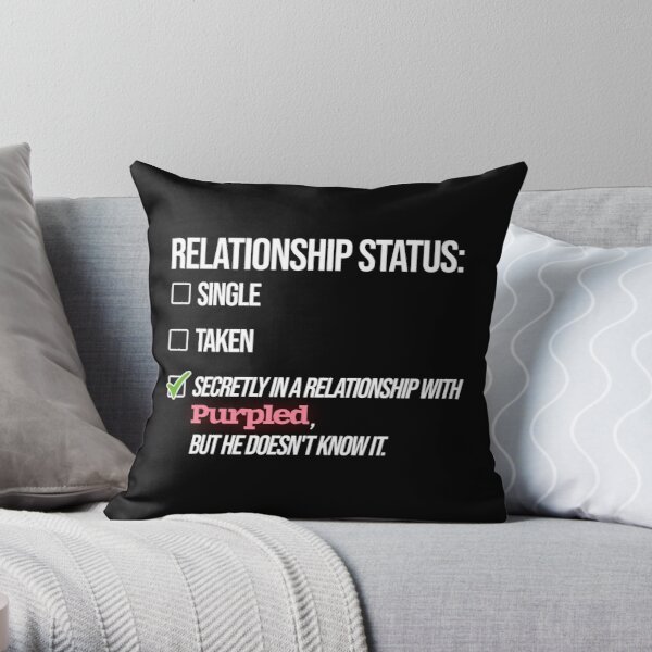 Relationship with Purpled Throw Pillow RB1908 product Offical Purpled Merch