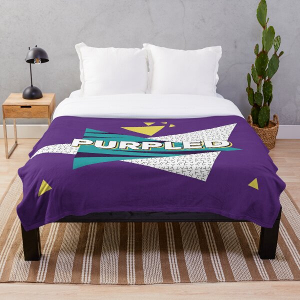 Purpled - Retro Gamer Art Throw Blanket RB1908 product Offical Purpled Merch