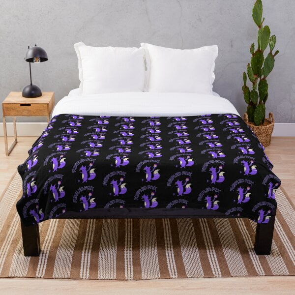 Purpled fox Throw Blanket RB1908 product Offical Purpled Merch