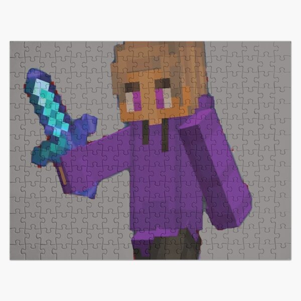 Purpled - youtuber minecraft Jigsaw Puzzle RB1908 product Offical Purpled Merch