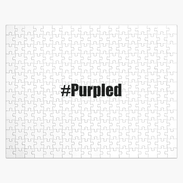 Purpled Hashtag - # purpled Jigsaw Puzzle RB1908 product Offical Purpled Merch