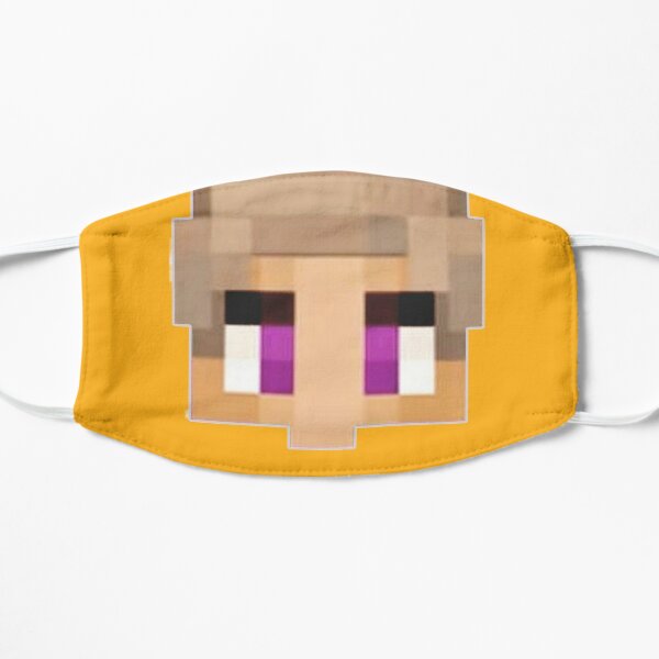 Purpled - Minecraft Flat Mask RB1908 product Offical Purpled Merch