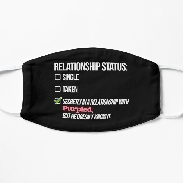 Relationship with Purpled Flat Mask RB1908 product Offical Purpled Merch